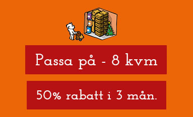 Kampanjerbjudande 8 kvm 50 procent rabatt i 3 månader 